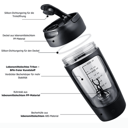 LULEDA ProMix-Tech 650 - Power USB Protein Shaker