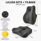 LULEDA SETE und TILBAKE - ultimatives Set für rückenfreundliches Sitzen