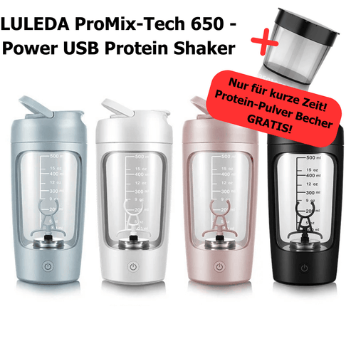 LULEDA ProMix-Tech 650 - Power USB Protein Shaker