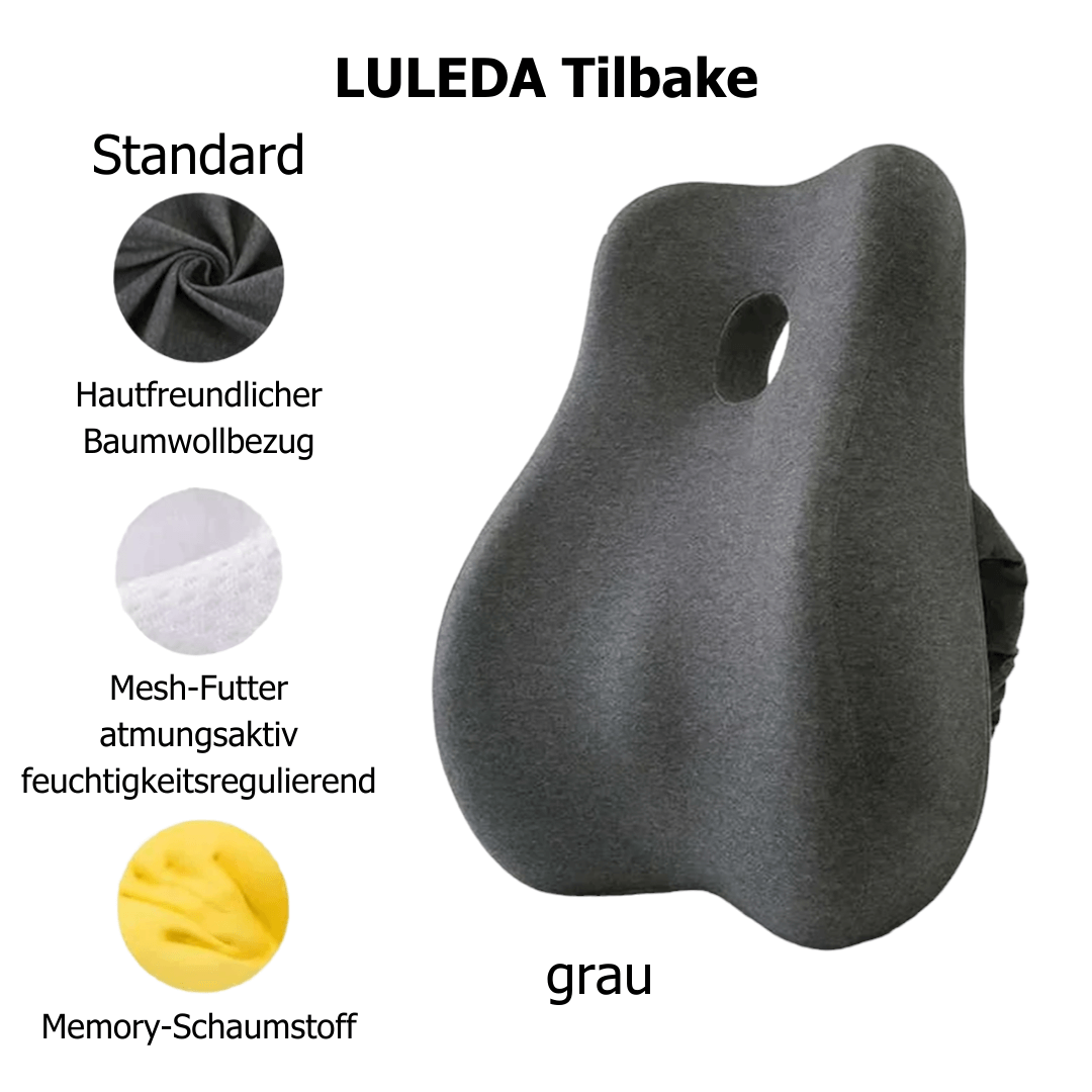 LULEDA TILBAKE - Stützendes Rückenkissen