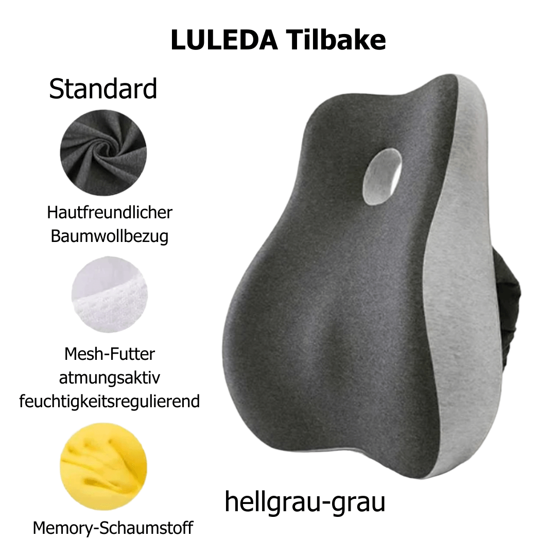 LULEDA TILBAKE - Stützendes Rückenkissen